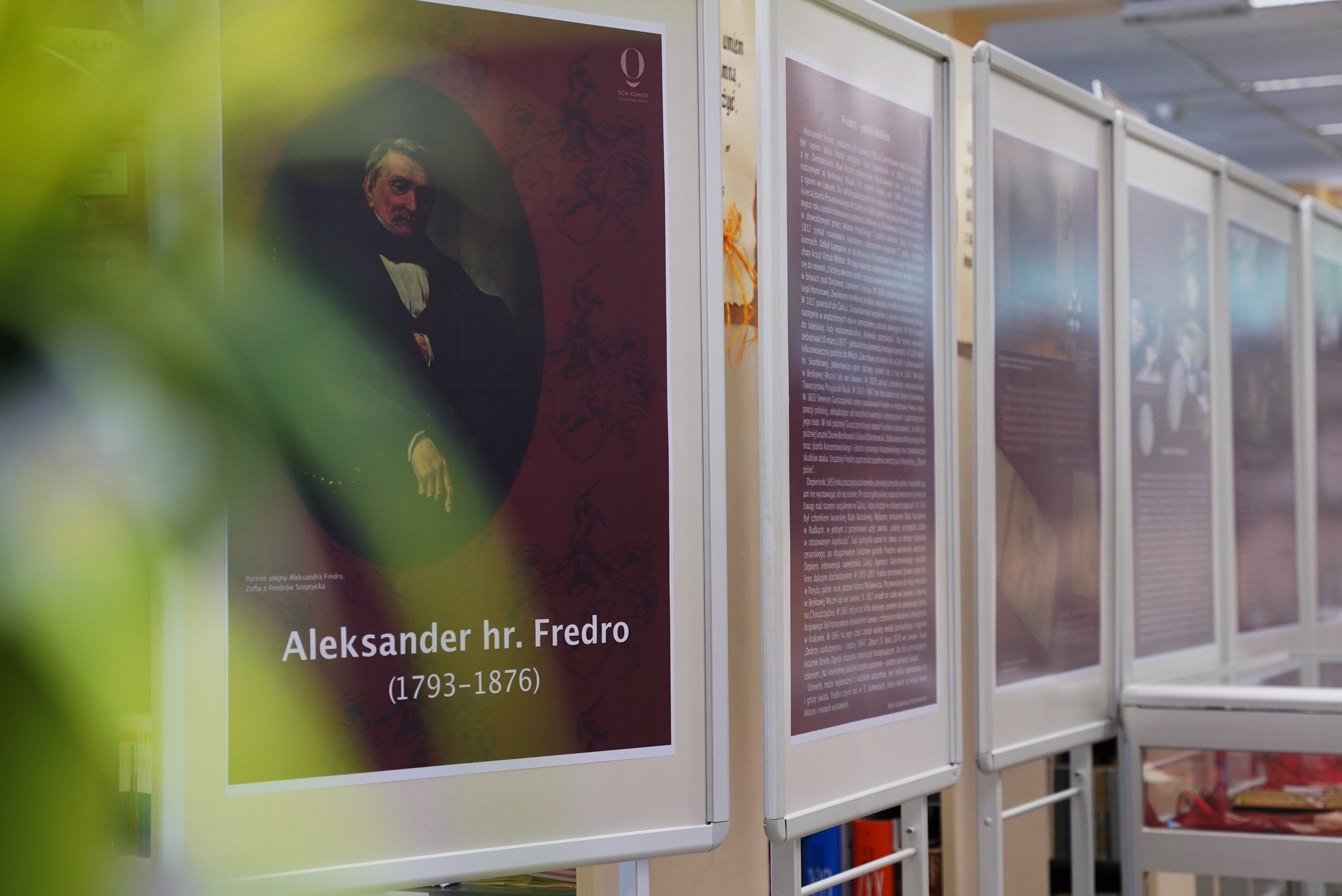 DSC1014 „ALEKSANDER HR. FREDRO (1793 1876)”   WYSTAWA