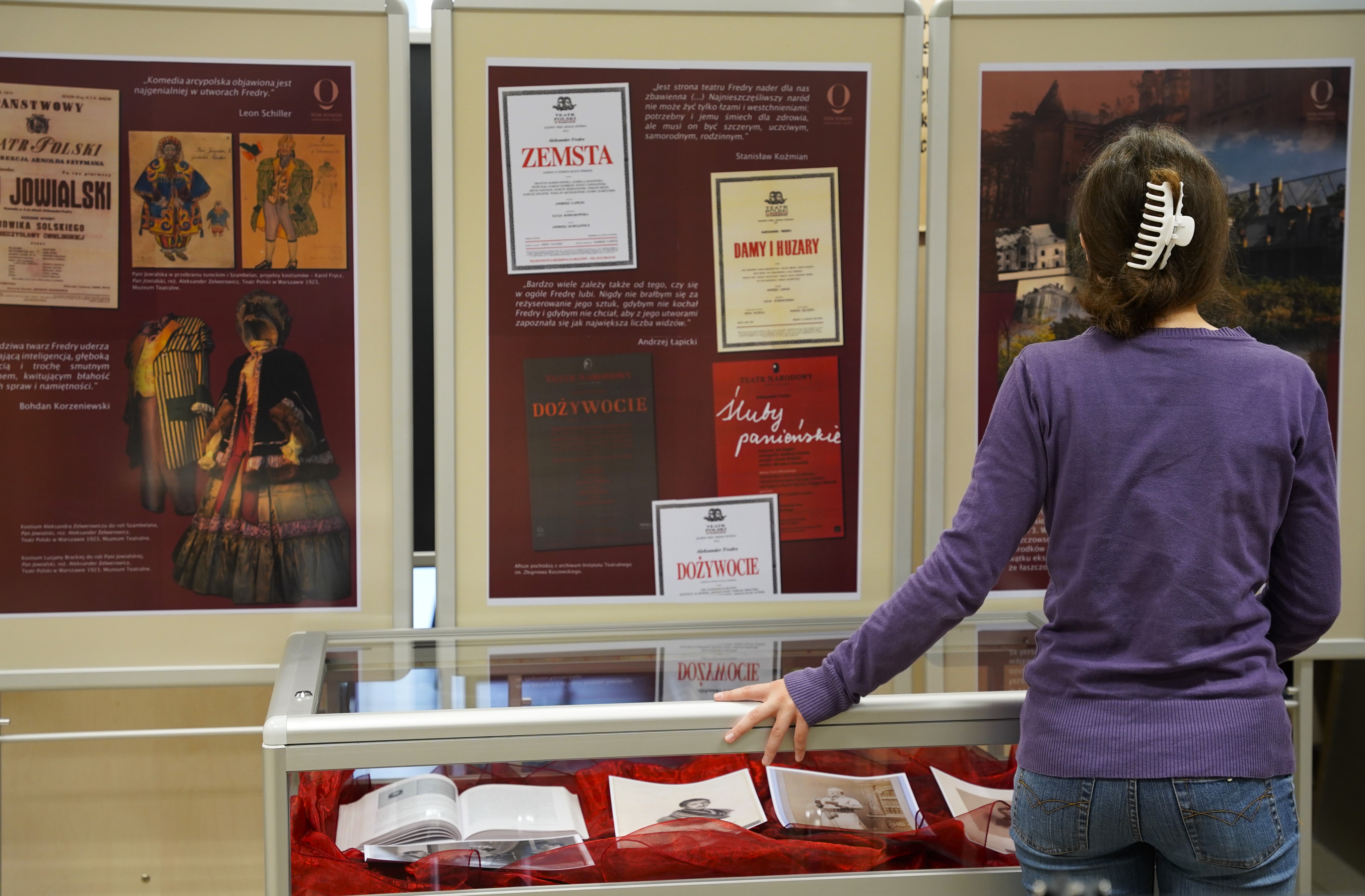 DSC1029 „ALEKSANDER HR. FREDRO (1793 1876)”   WYSTAWA