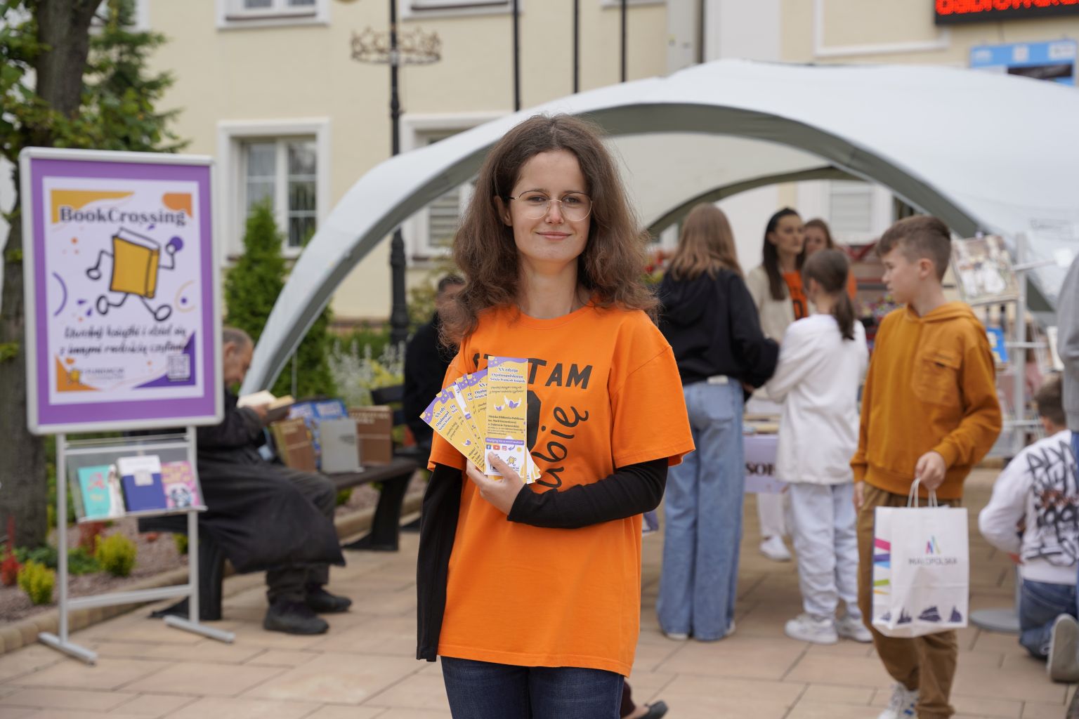DSC1225 XX Ogólnopolskie Święto Wolnych Książek   Miejska Biblioteka Publiczna im. Marii Kozaczkowej w Dąbrowie Tarnowskiej
