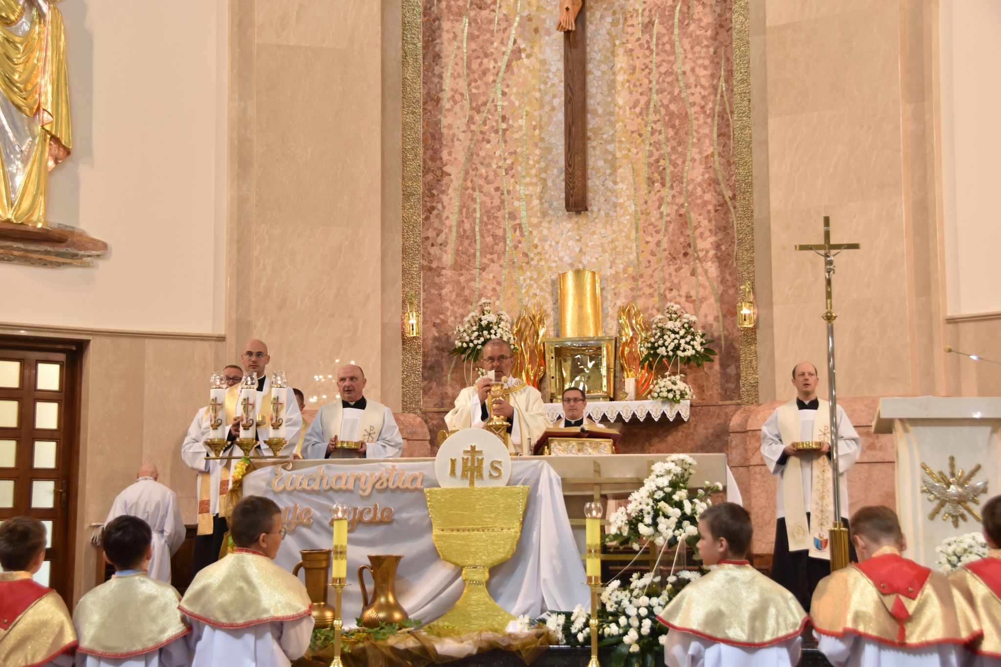 DSC 0722 Uroczystość Najświętszego Ciała i Krwi Chrystusa w Dąbrowie Tarnowskiej