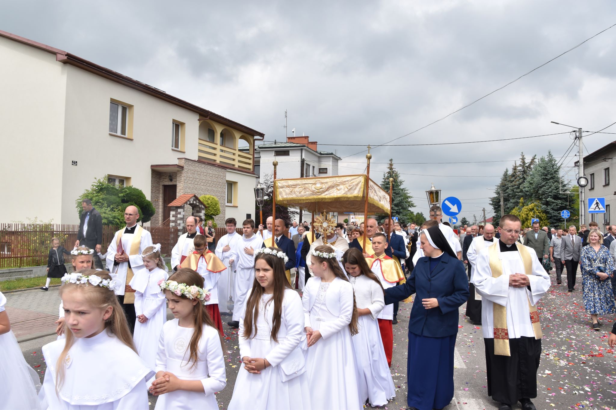 DSC 0762 Uroczystość Najświętszego Ciała i Krwi Chrystusa w Dąbrowie Tarnowskiej