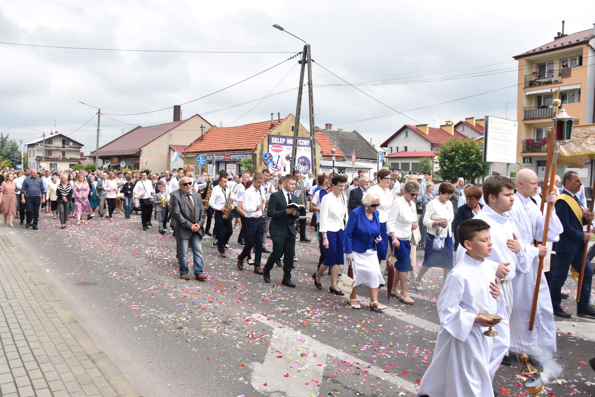 DSC 0765 Uroczystość Najświętszego Ciała i Krwi Chrystusa w Dąbrowie Tarnowskiej