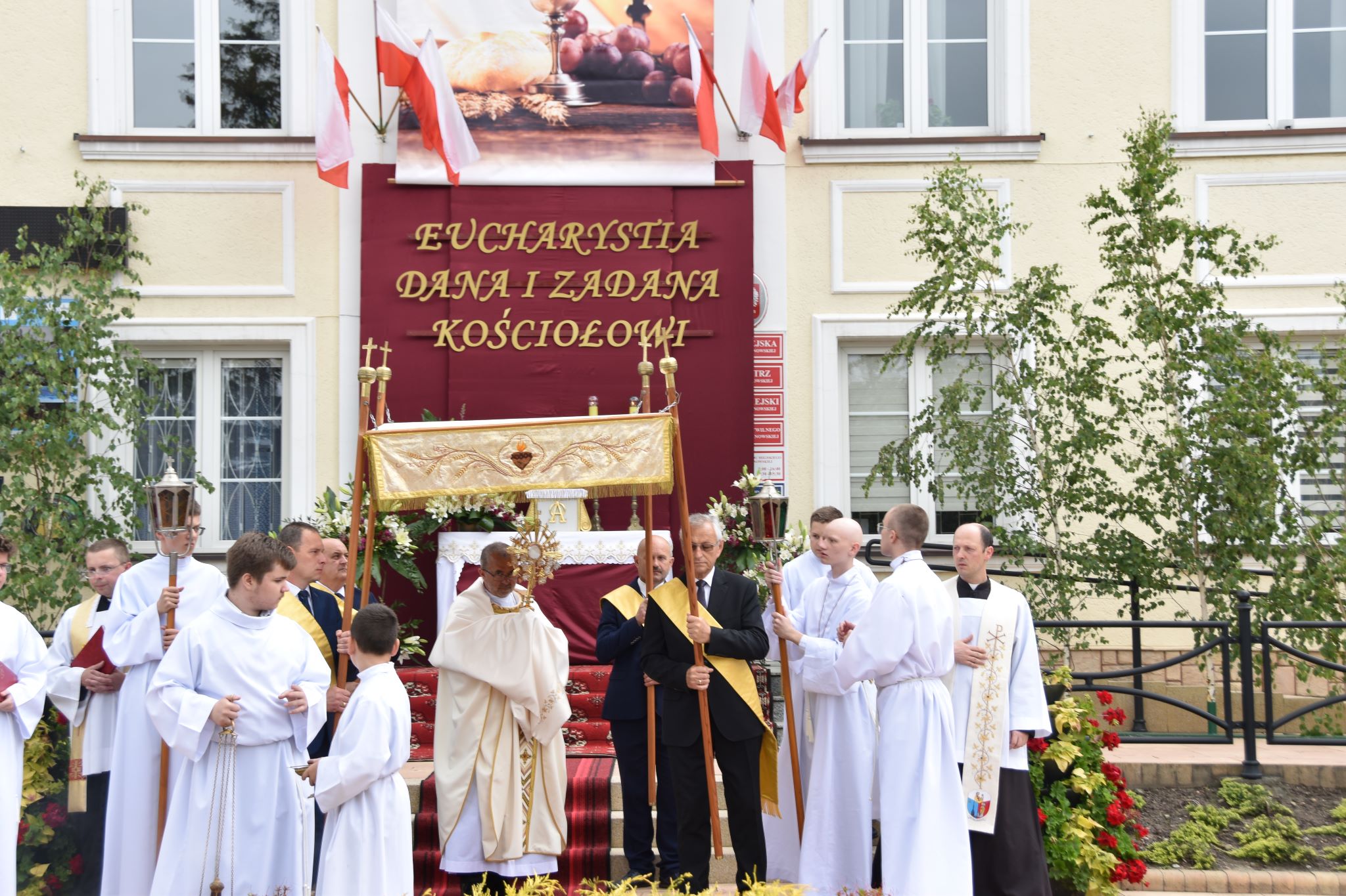 DSC 0804 Uroczystość Najświętszego Ciała i Krwi Chrystusa w Dąbrowie Tarnowskiej
