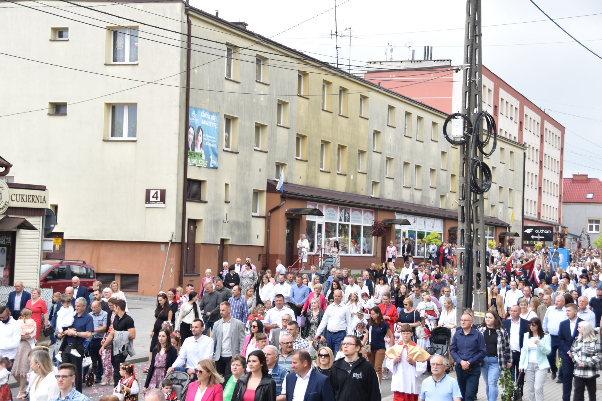 DSC 0814 Uroczystość Najświętszego Ciała i Krwi Chrystusa w Dąbrowie Tarnowskiej