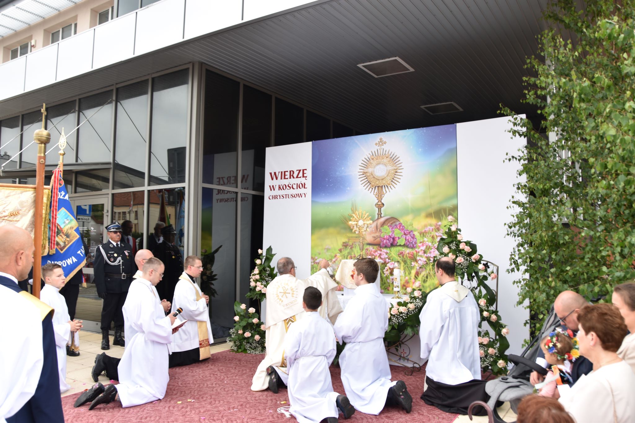 DSC 0859 Uroczystość Najświętszego Ciała i Krwi Chrystusa w Dąbrowie Tarnowskiej