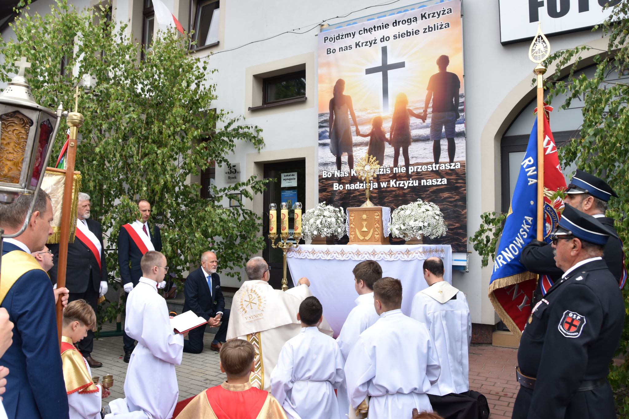 DSC 0886 Uroczystość Najświętszego Ciała i Krwi Chrystusa w Dąbrowie Tarnowskiej