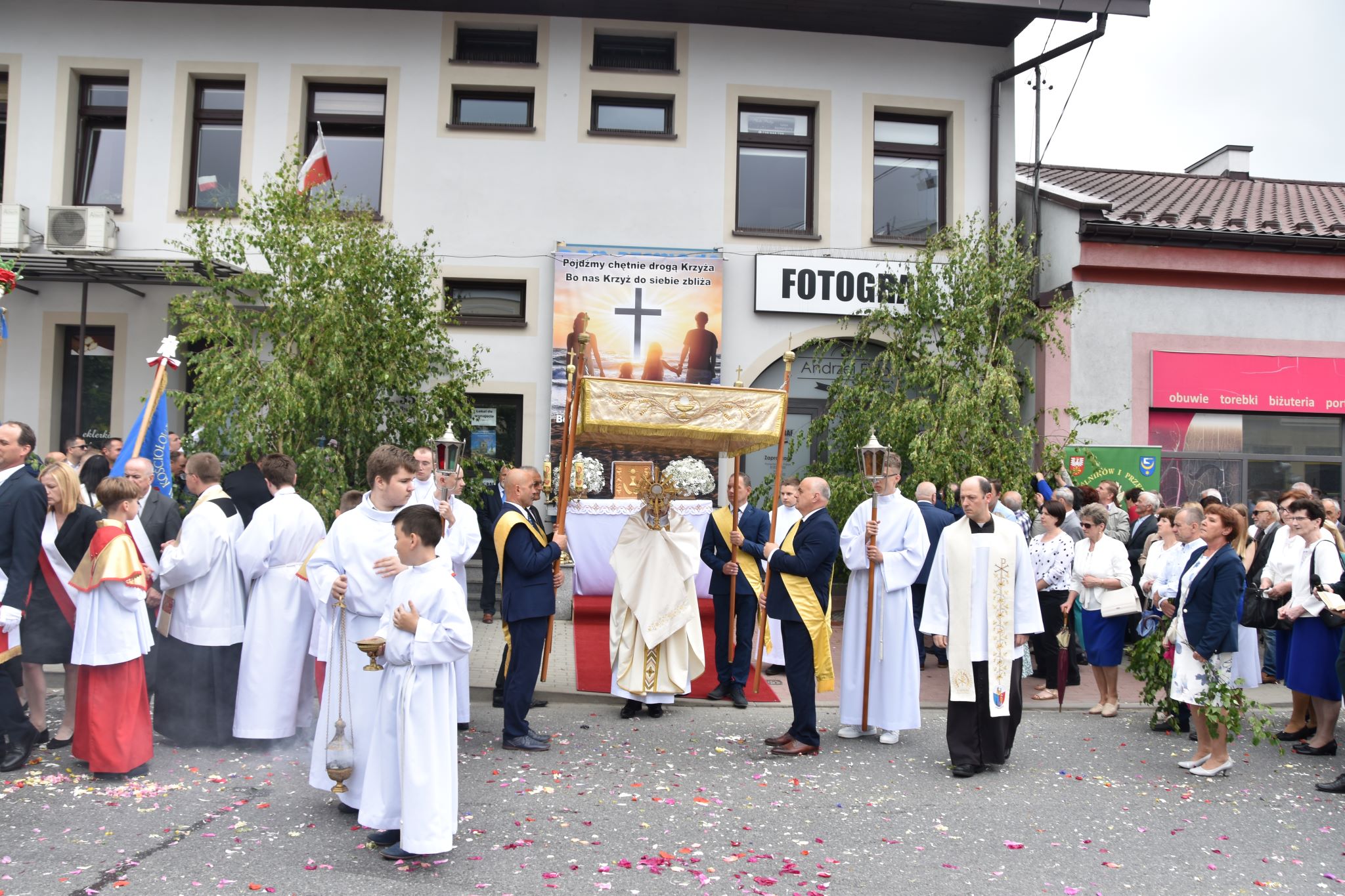DSC 0892 Uroczystość Najświętszego Ciała i Krwi Chrystusa w Dąbrowie Tarnowskiej