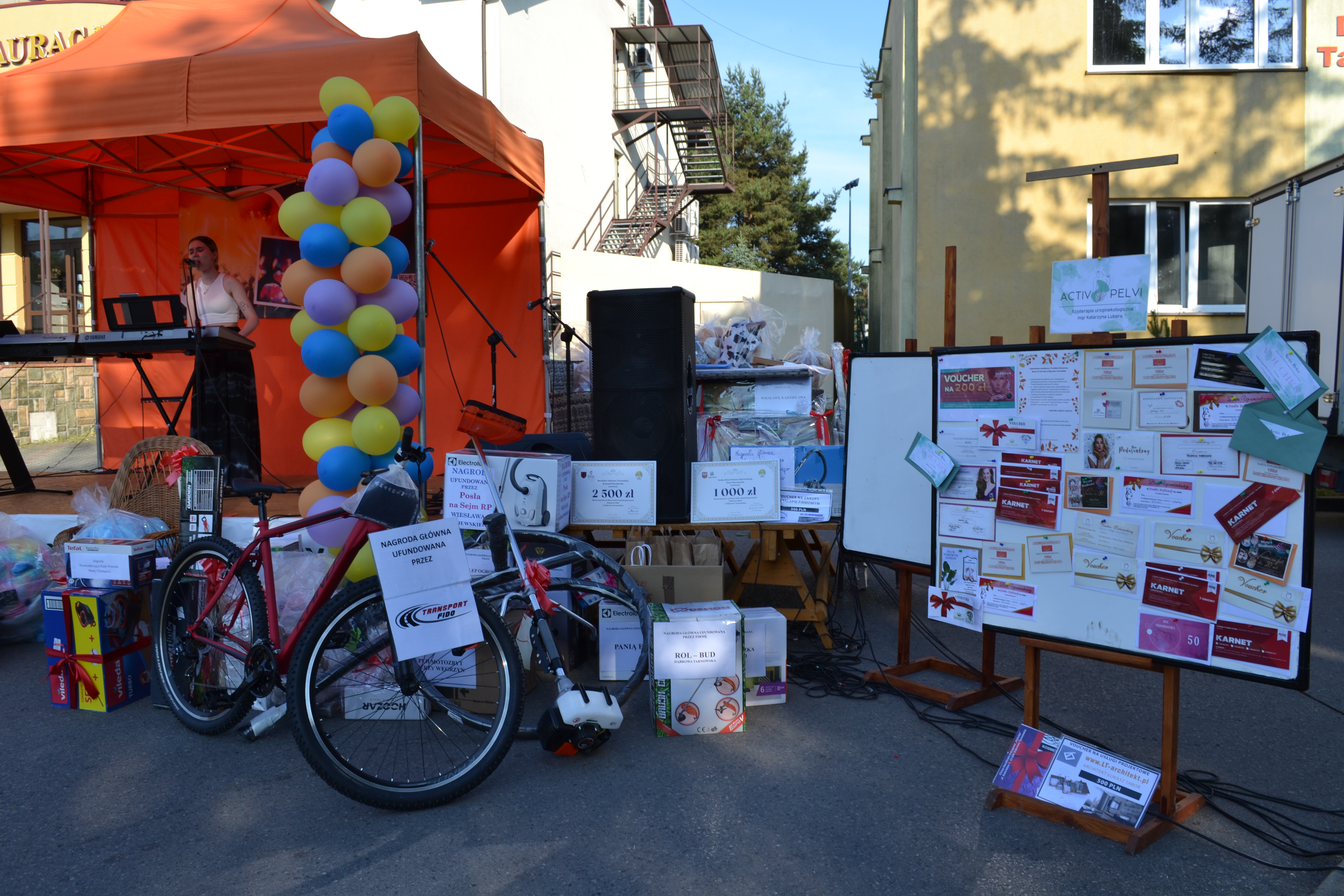 DSC 1068 ,,Dobro. Im więcej go dajesz tym więcej dostajesz . XII Charytatywny Festyn ,,Pomocnej Dłoni