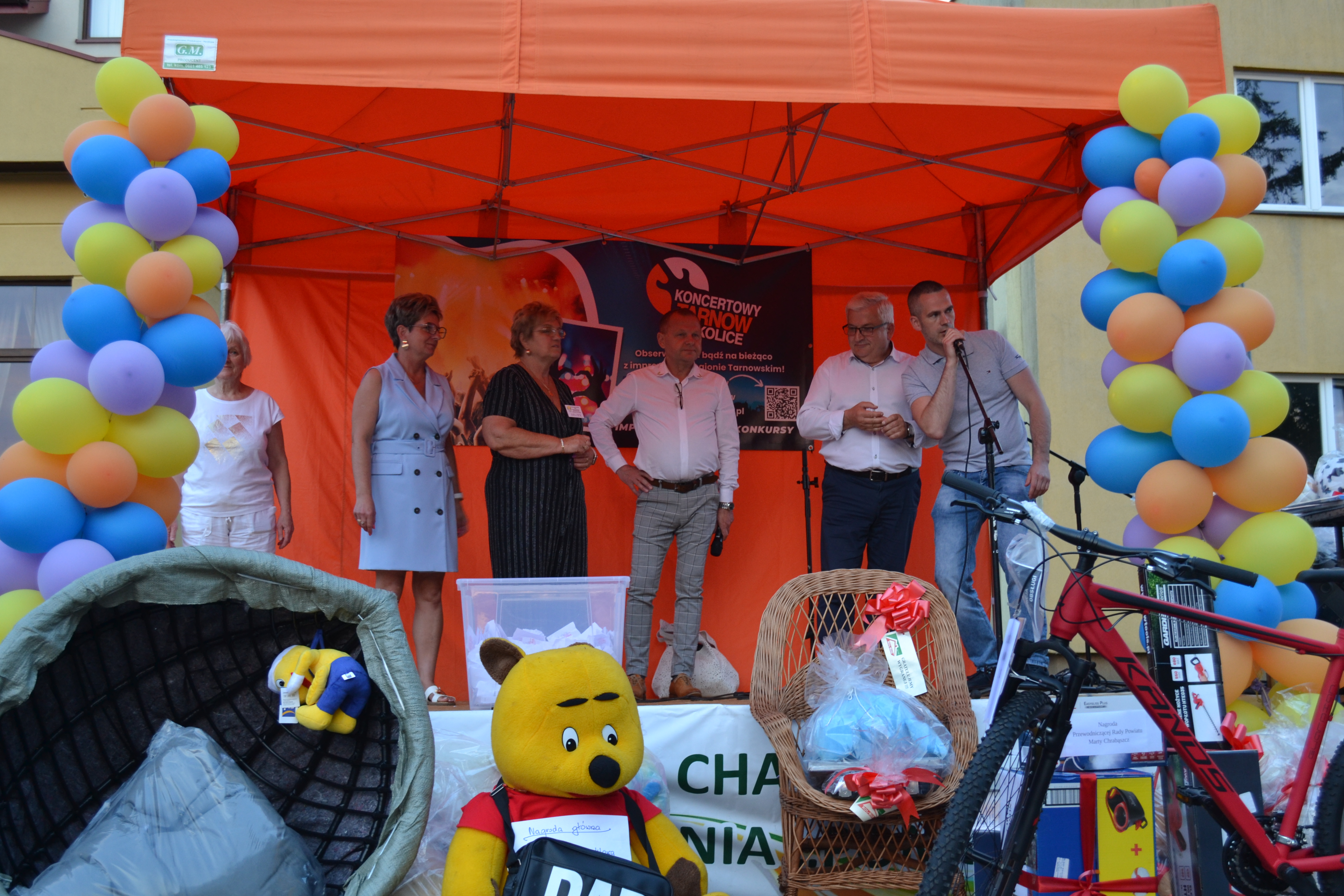 DSC 1127 ,,Dobro. Im więcej go dajesz tym więcej dostajesz . XII Charytatywny Festyn ,,Pomocnej Dłoni