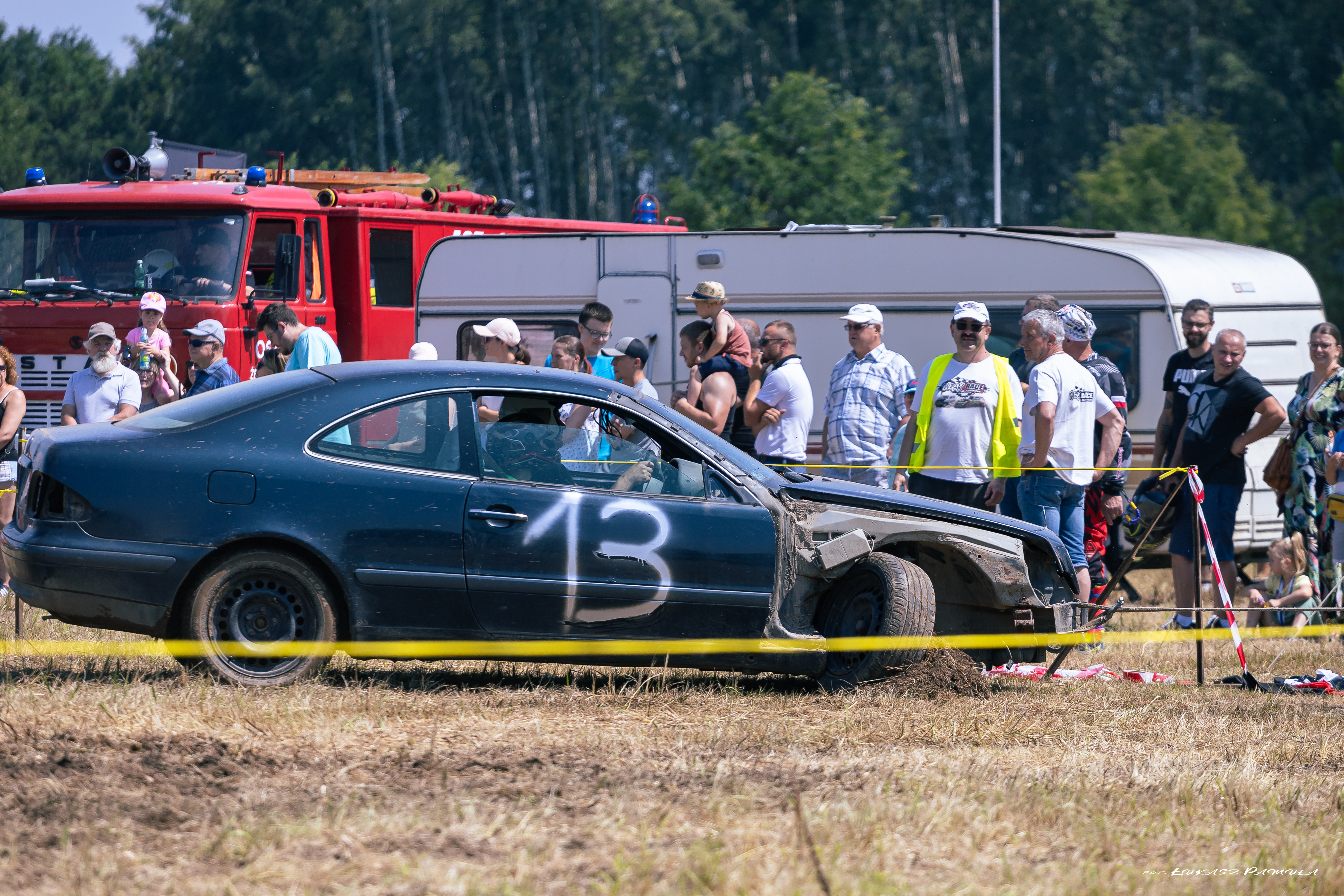 WrakRace25.05.2023 20 Wrak Race ze wsparciem dla małego Nikodema na ,,lądowisku” w Morzychnie zgromadził tłumy mieszkańców z Powiśla i okolic