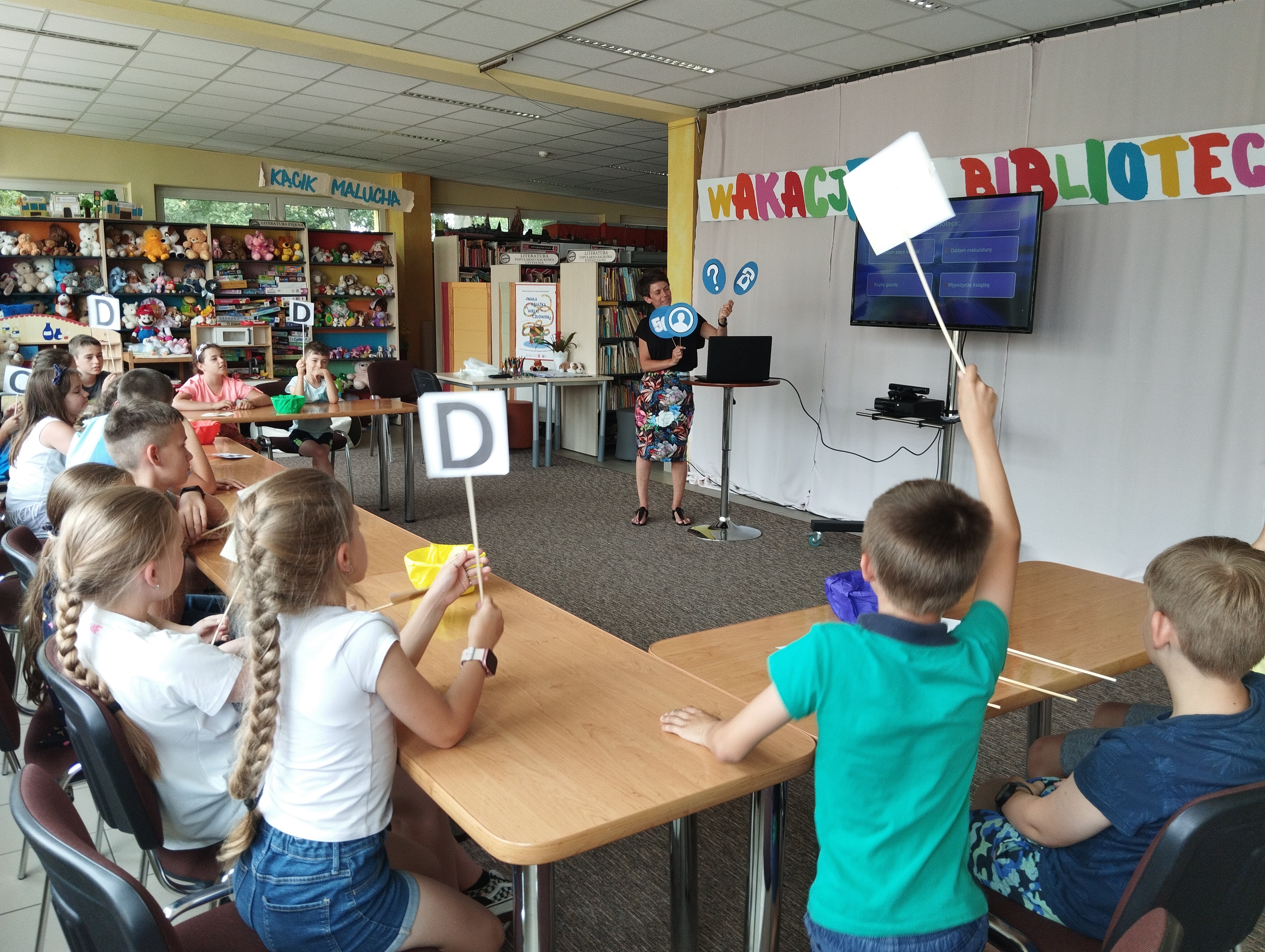 1689242836420 Lipiec w Oddziale dla Dzieci MBP w Dąbrowie Tarnowskiej