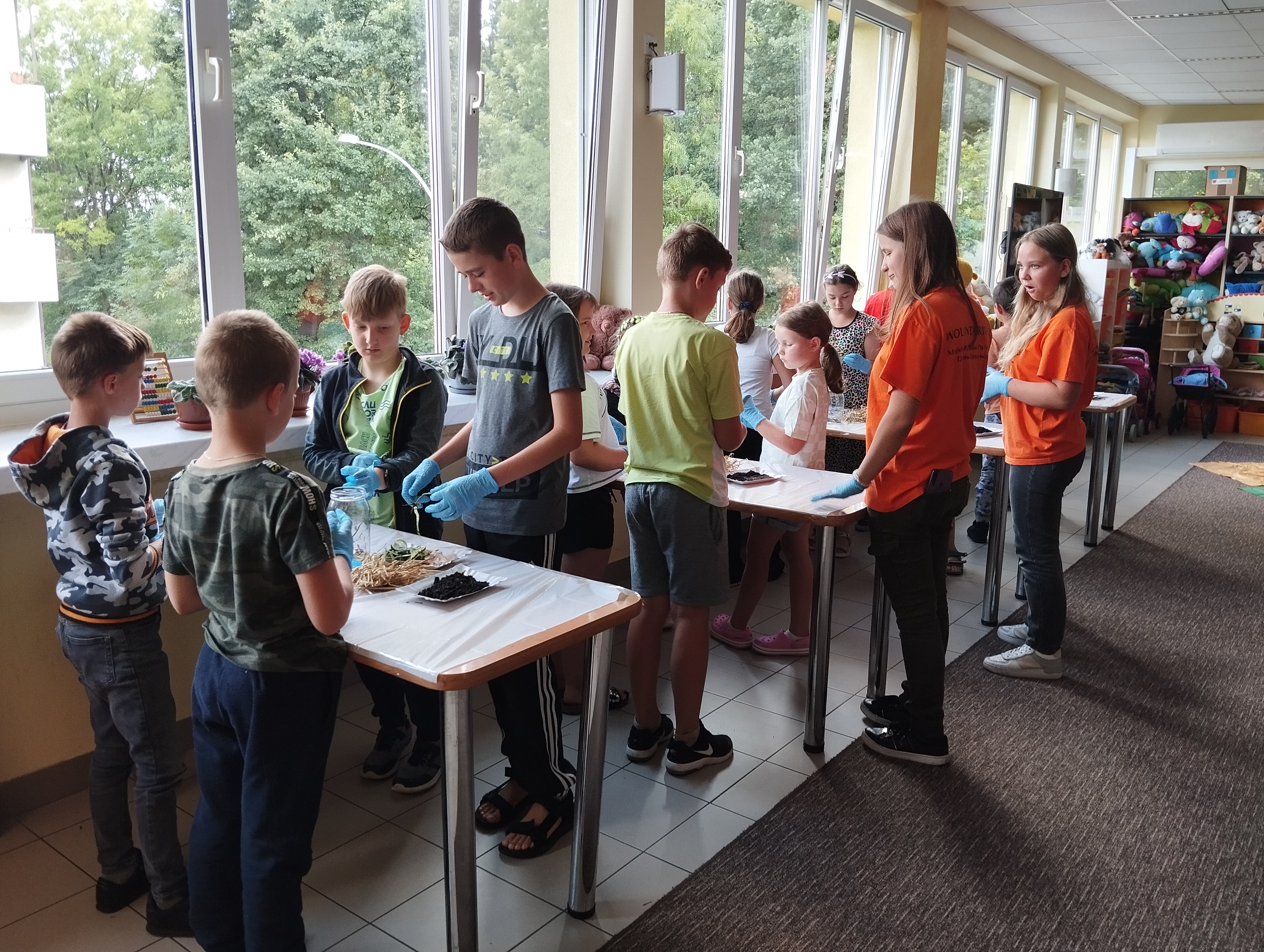 1690452531340 Zajęcia ekologiczne „BibliotEK(A)” w Oddziale dla Dzieci Miejskiej Biblioteki Publicznej im. Marii Kozaczkowej w Dąbrowie Tarnowskiej