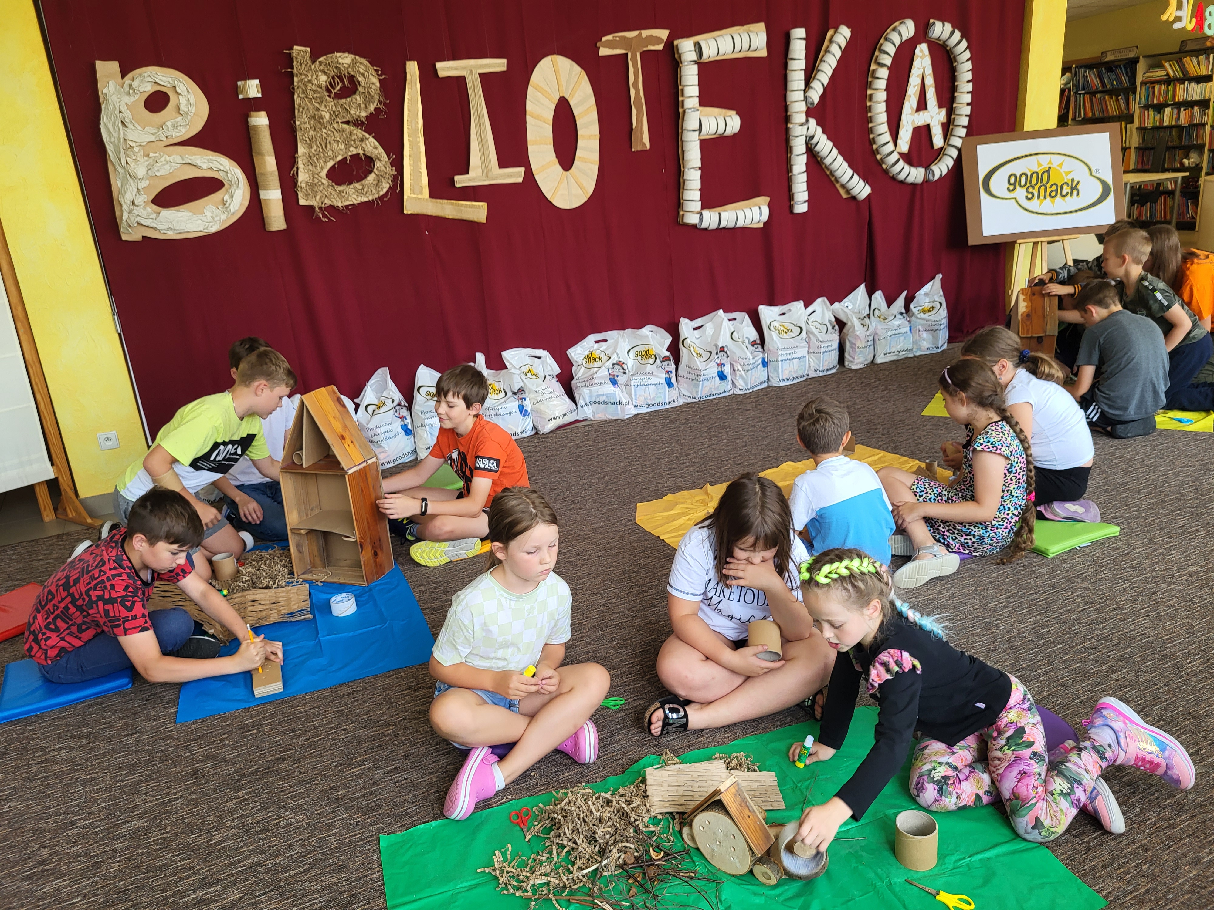 20230727 114408 Zajęcia ekologiczne „BibliotEK(A)” w Oddziale dla Dzieci Miejskiej Biblioteki Publicznej im. Marii Kozaczkowej w Dąbrowie Tarnowskiej