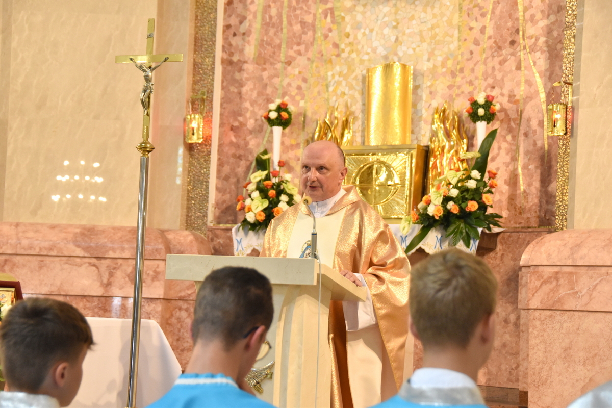 23 DSC 0342 Uroczystości odpustowe oraz jubileusz 25 lecia pracy duszpasterskiej w naszej parafii ks. Zbigniewa