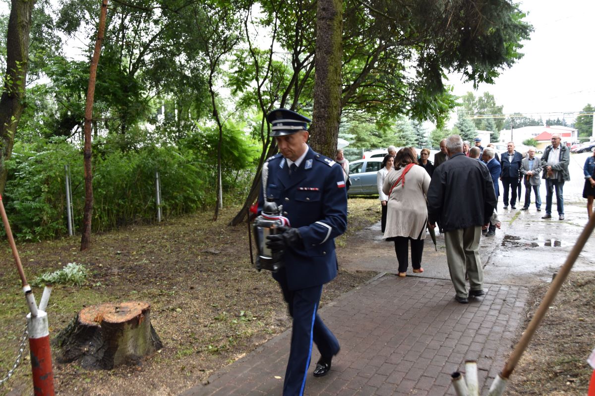 DSC 0619 Uczczono pamięć ofiar zbrodni hitlerowskiej przeprowadzonej w lasku Danielnik