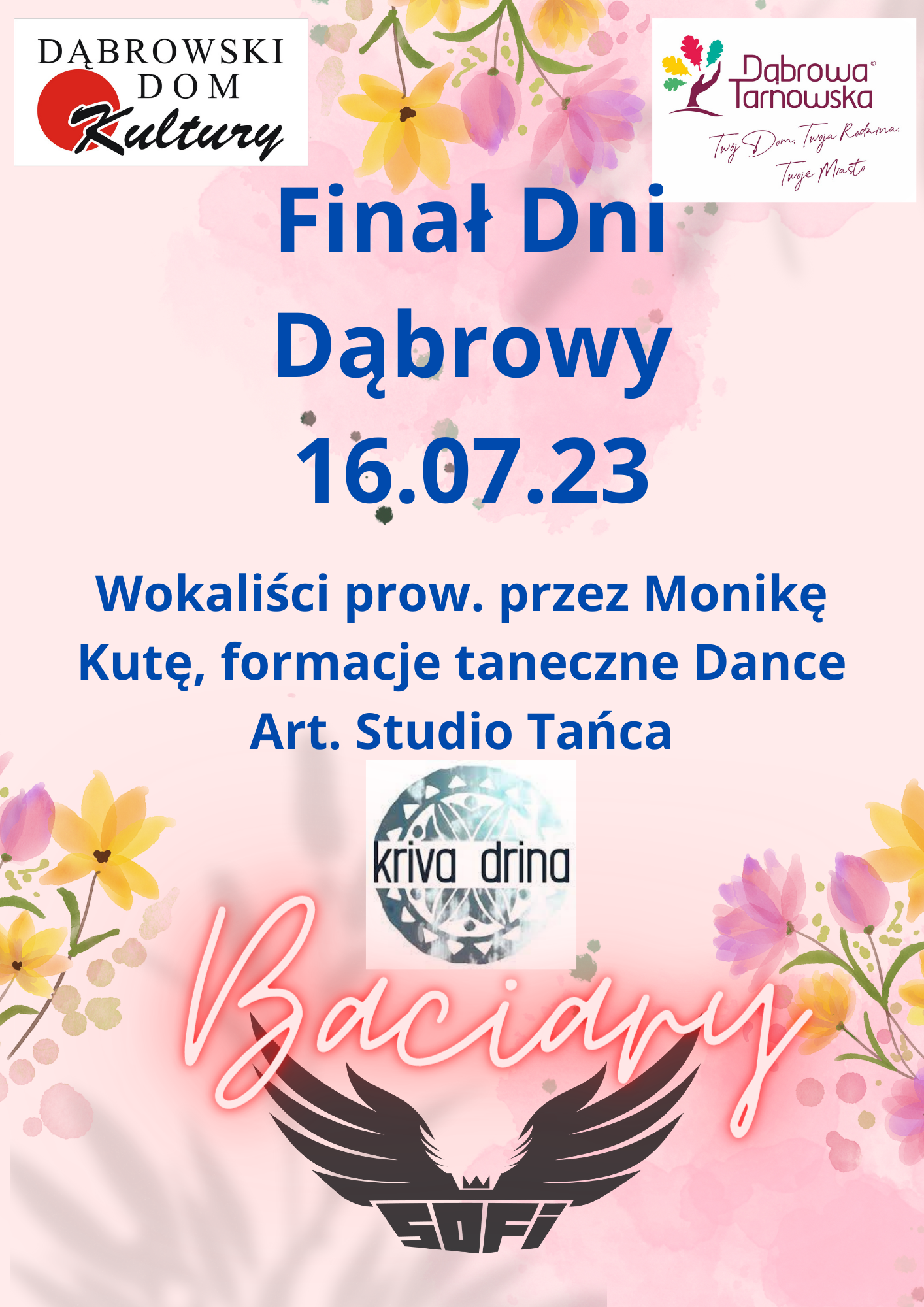 Pink Minimalist Watercolor Document DO FINAŁU DNI DĄBROWY ZOSTAŁO JESZCZE TYLKO 3 DNI