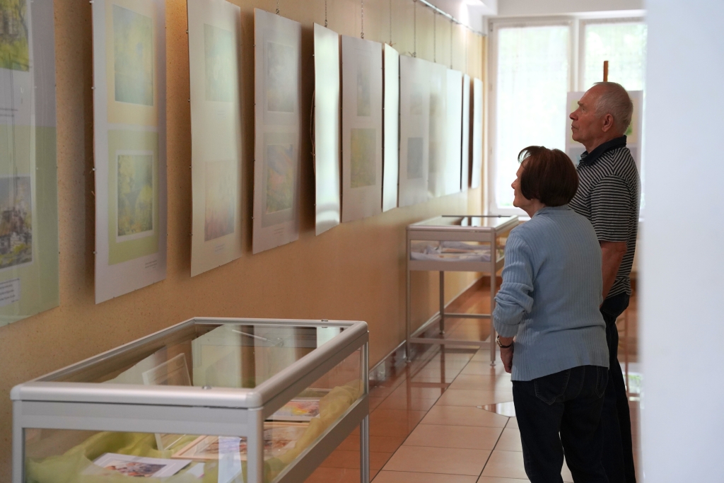 image3 Wystawa malarstwa akwarelą pt. „W Leśmianowym Ogrodzie”