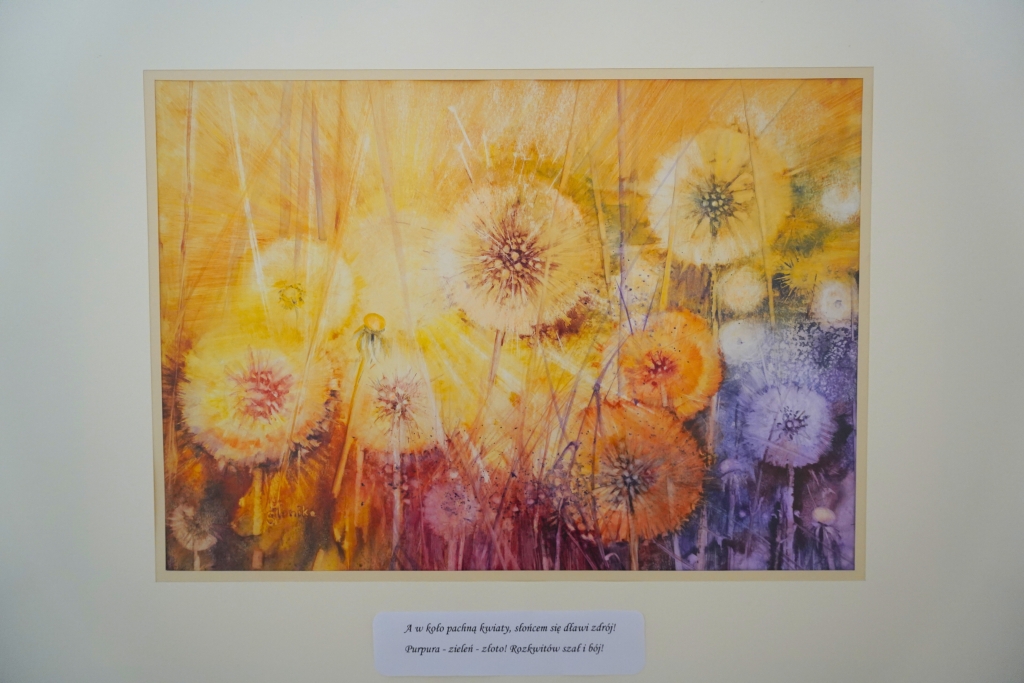 image5 Wystawa malarstwa akwarelą pt. „W Leśmianowym Ogrodzie”