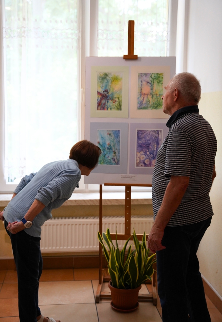 image6 Wystawa malarstwa akwarelą pt. „W Leśmianowym Ogrodzie”