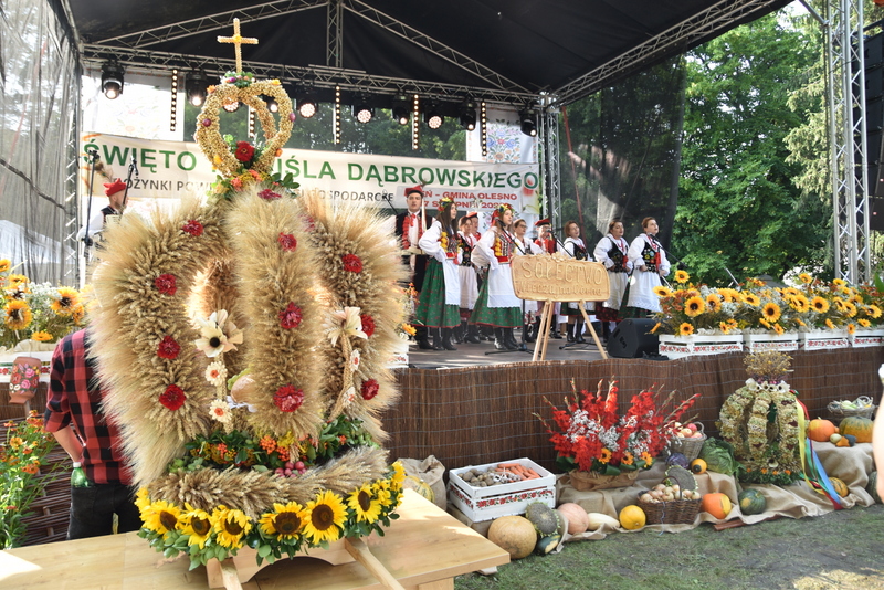 093 DSC 0961 Święto Plonów i Targi Gospodarcze na Powiślu Dąbrowskim