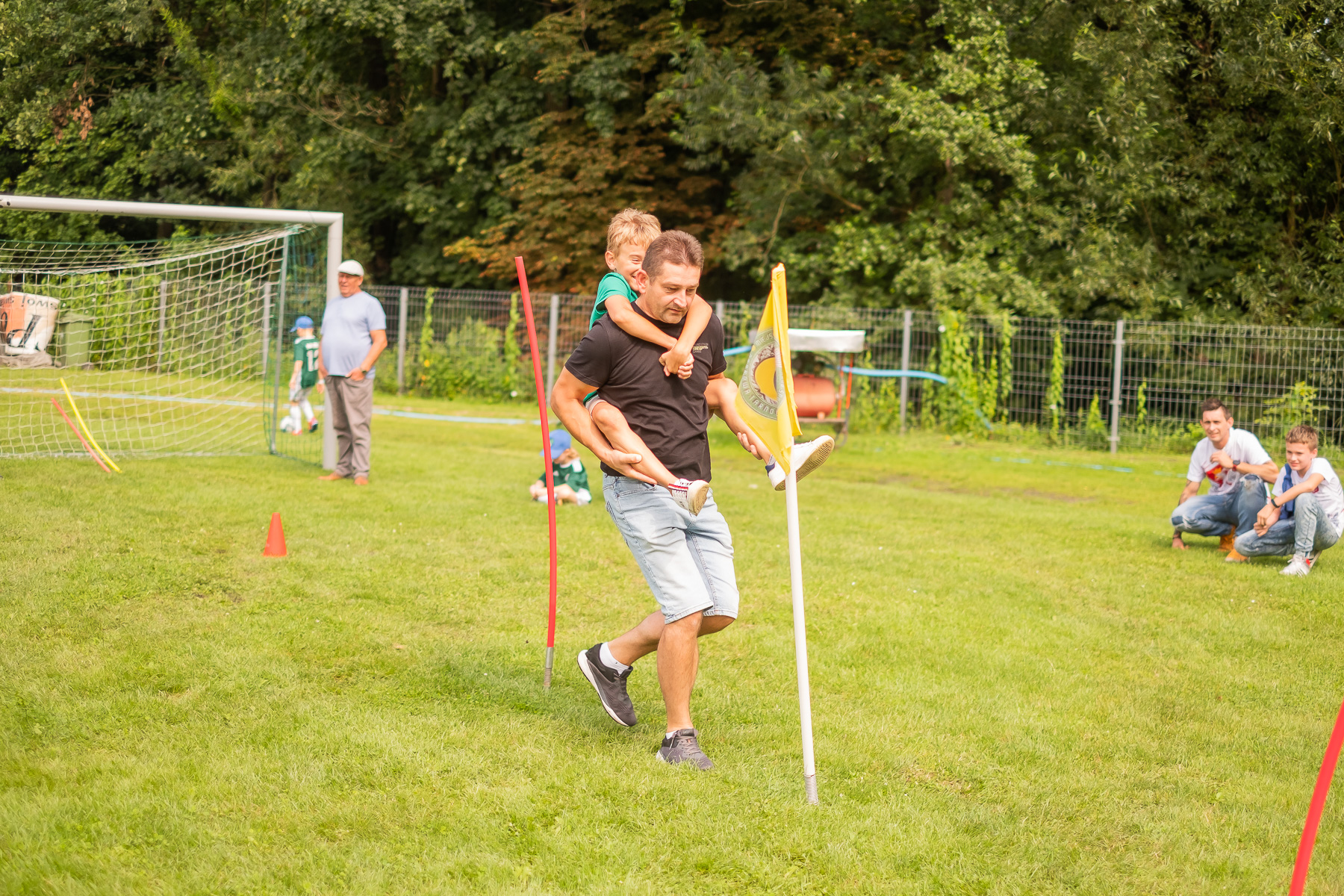 1961 Festyn Rodzinny organizowany przez klub Dąbrovia oraz Urząd Miejski w Dąbrowie Tarnowskiej