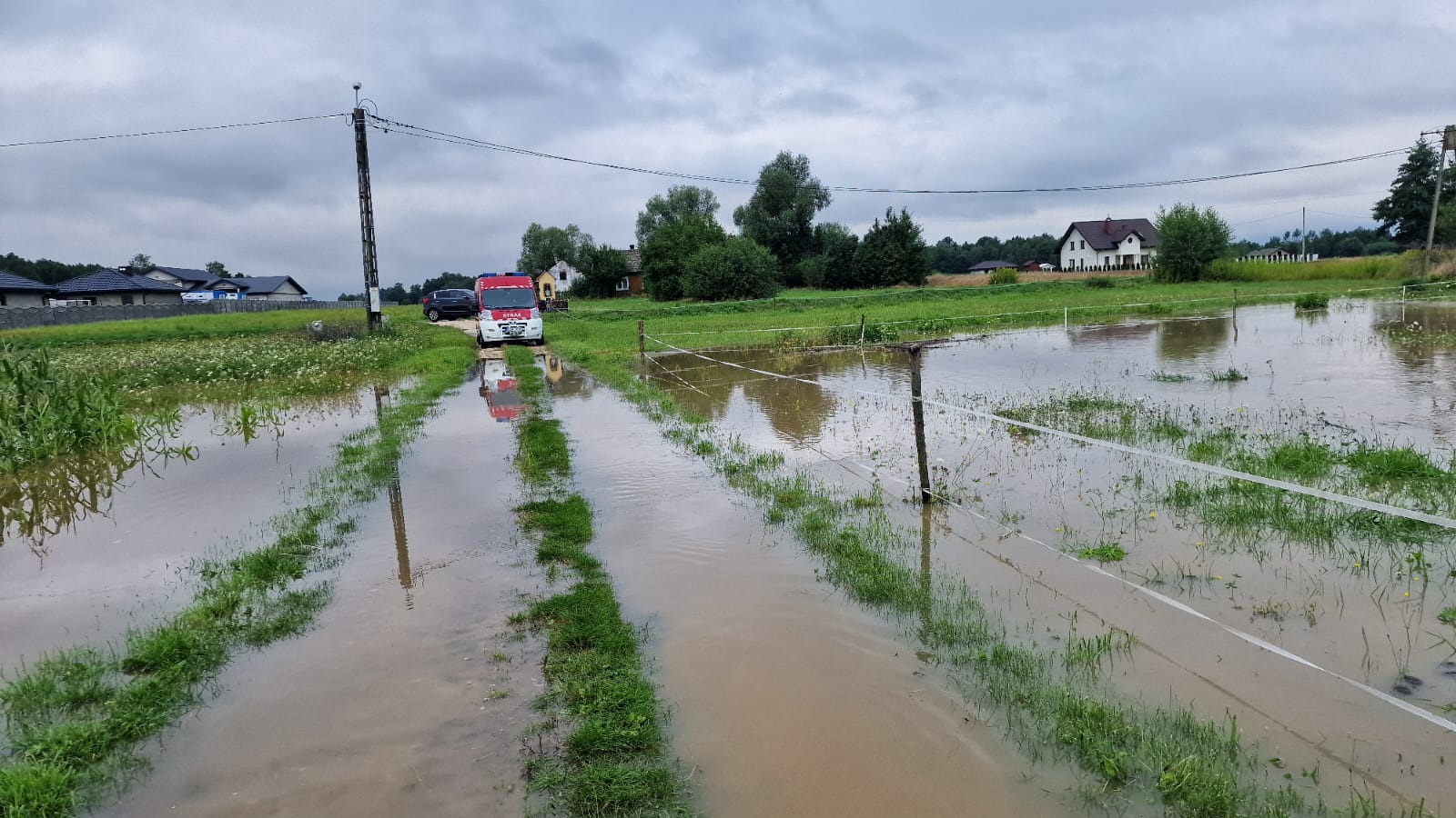 9fda91c2 0bfd 42fb bd42 1745e494e533 Skutki intensywnych opadów w Gminie Dąbrowa Tarnowska