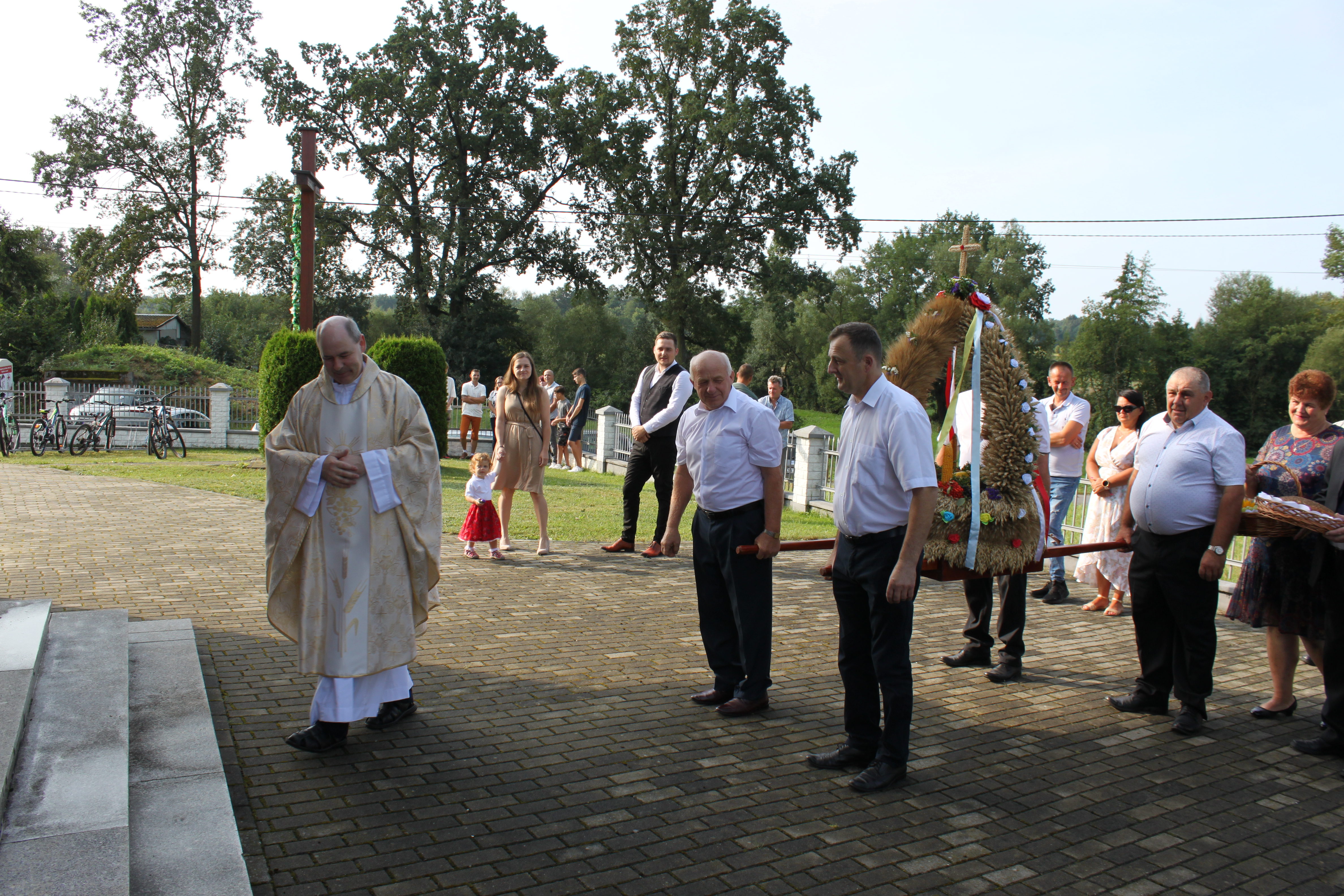 IMG 7210 Msza święta Dożynkowa w sołectwie Brnik