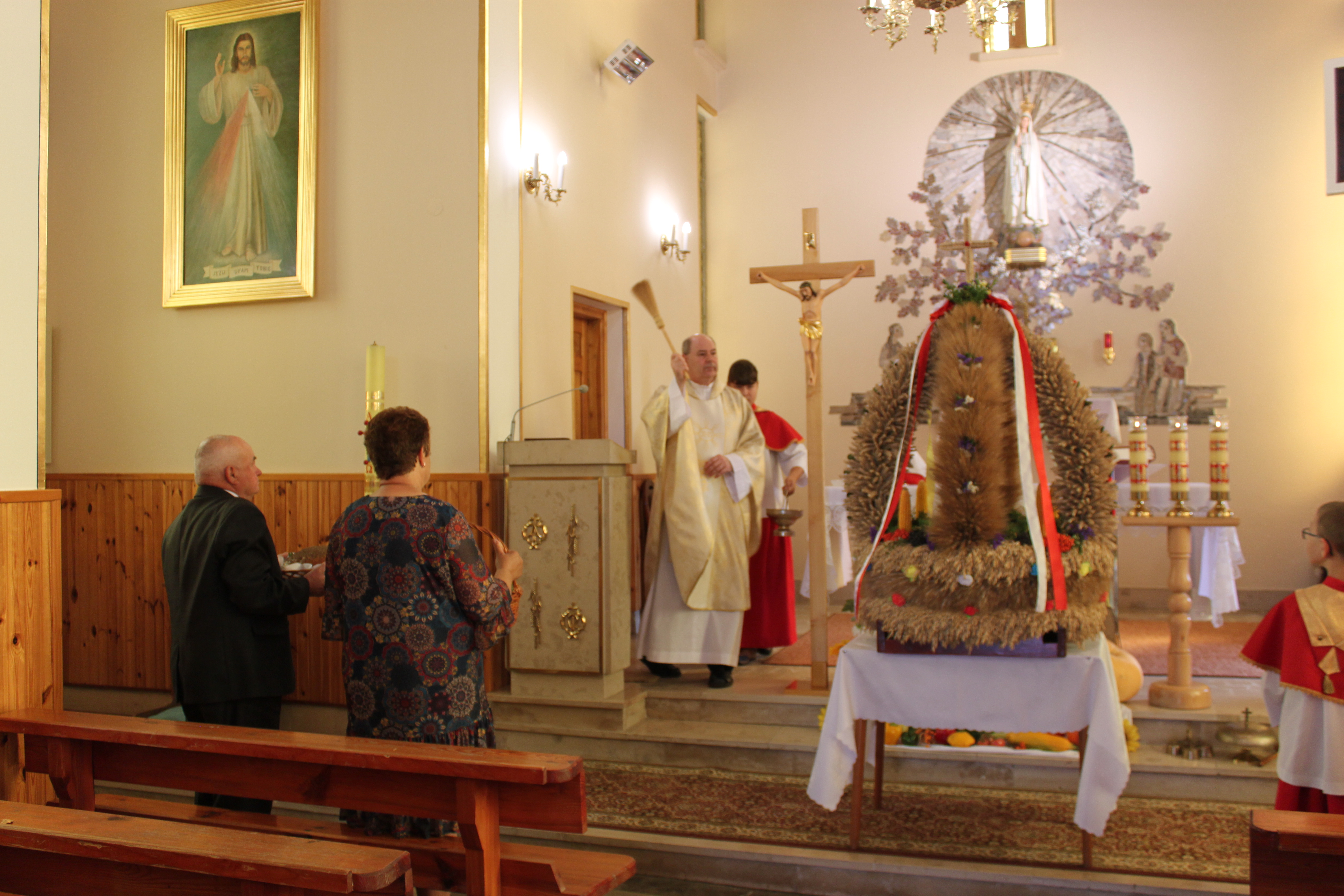 IMG 7234 Msza święta Dożynkowa w sołectwie Brnik