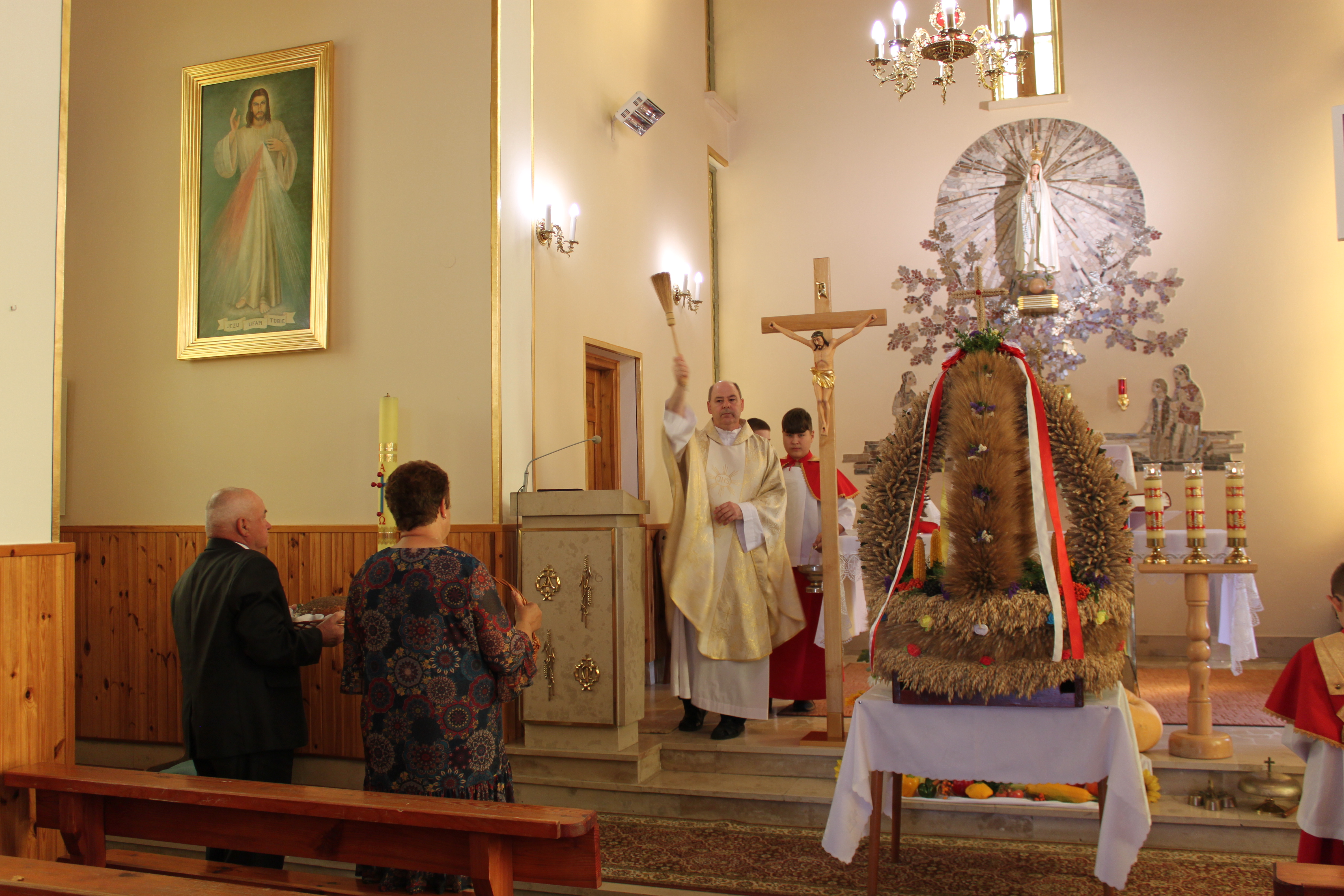 IMG 7237 Msza święta Dożynkowa w sołectwie Brnik