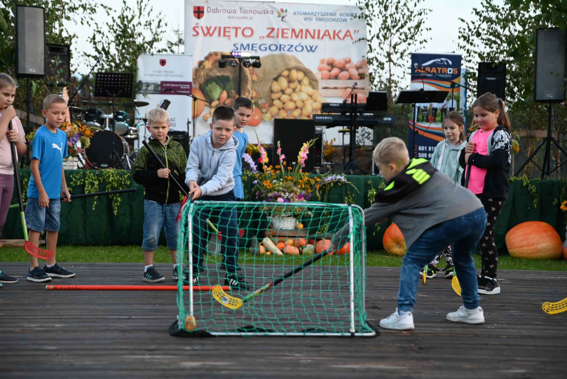 DSC 1631 X Święto Ziemniaka w Smęgorzowie – dzieci i młodzież aktywnie spędzają czas wolny