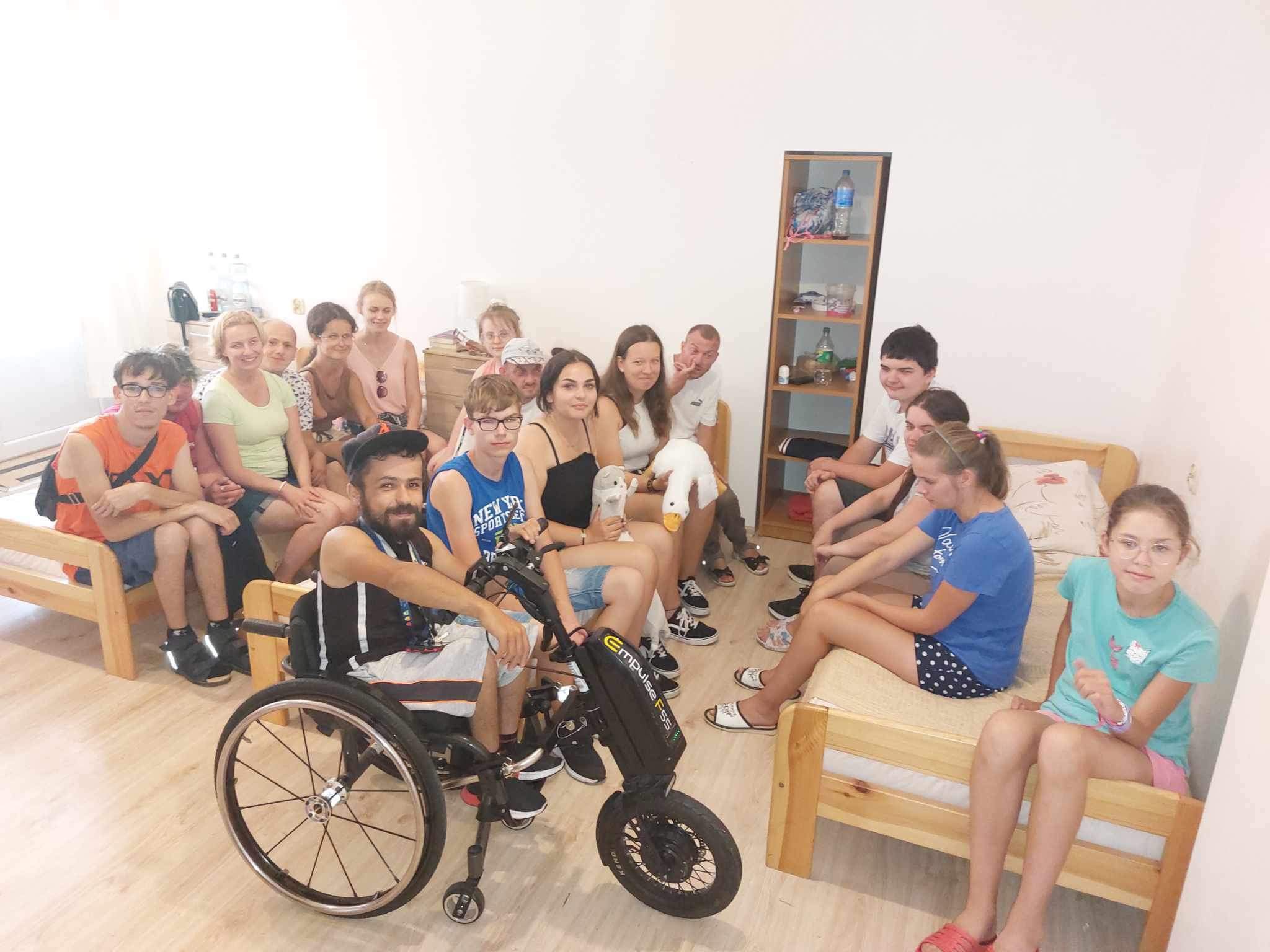 IMG 3494 Podopieczni Stowarzyszenia ,,Pomocna Dłoń na wypoczynku w Bieszczadach