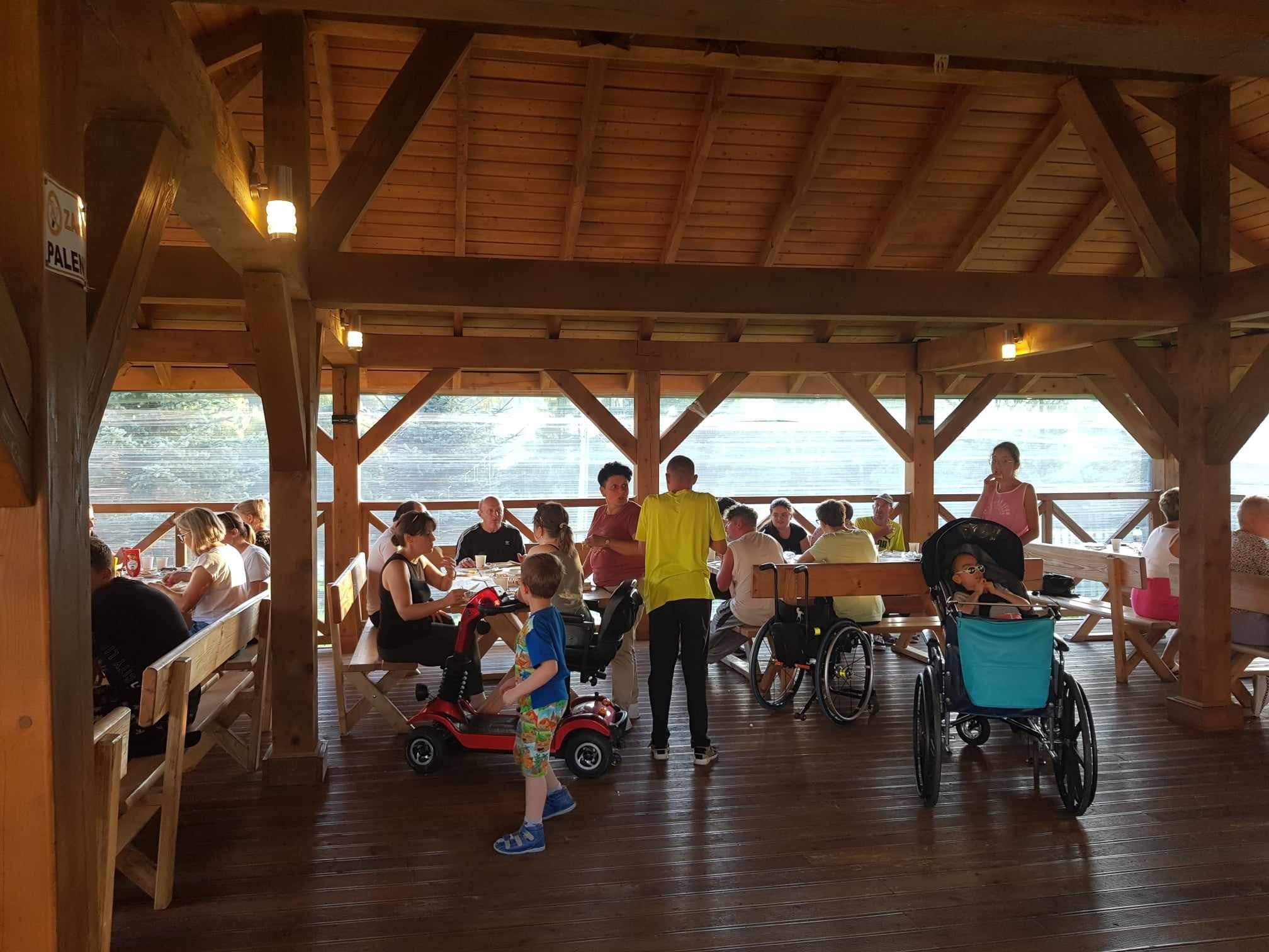 IMG 3496 Podopieczni Stowarzyszenia ,,Pomocna Dłoń na wypoczynku w Bieszczadach