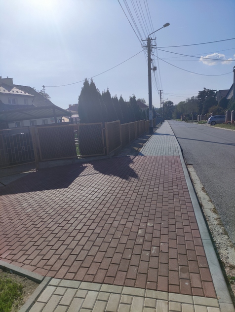 13 IMG 20230929 143930 Nowe chodniki w Gminie Dąbrowa Tarnowska