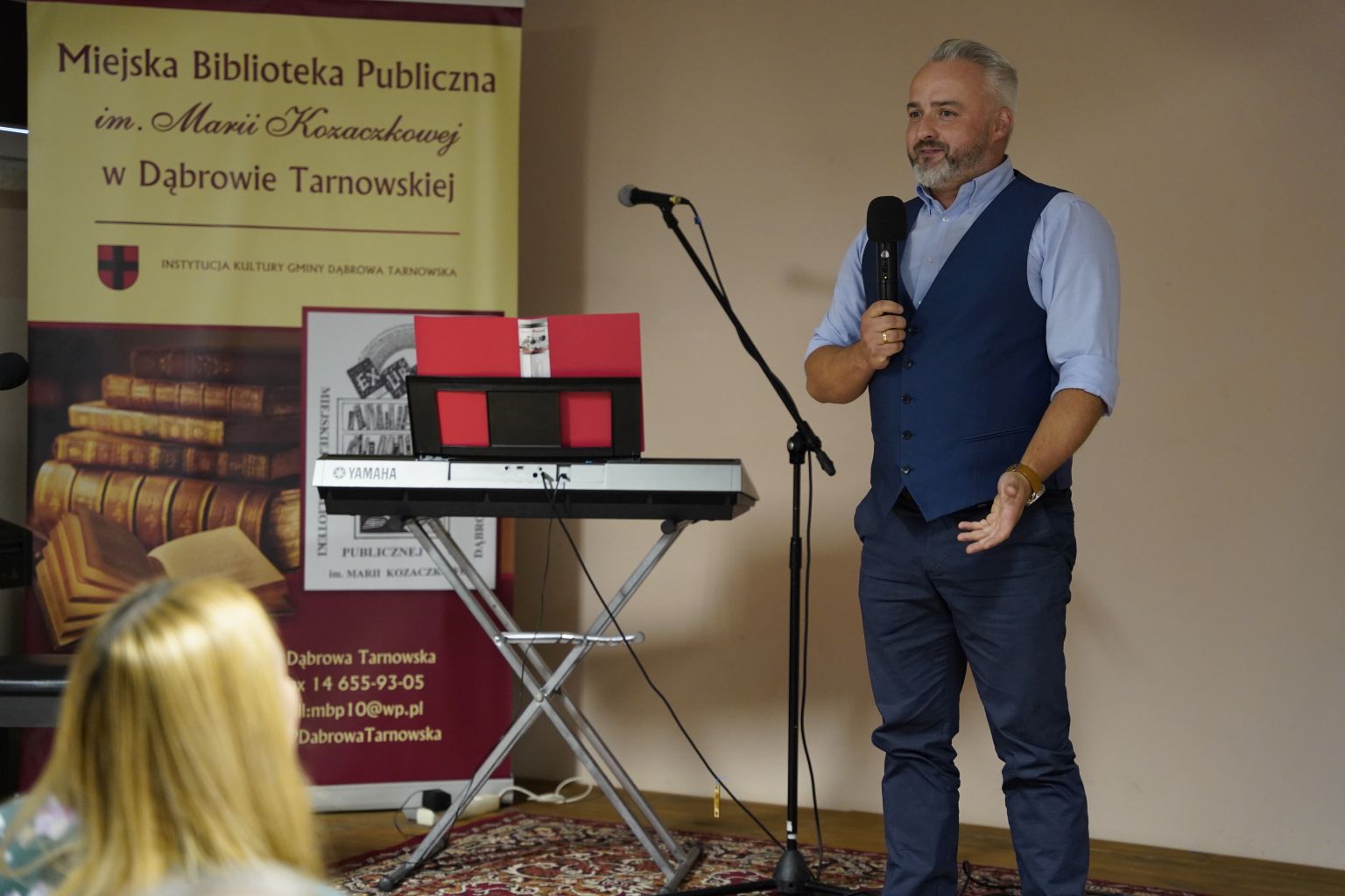 DSC2184 Światowy Dzień Terapii Zajęciowej w dąbrowskiej bibliotece