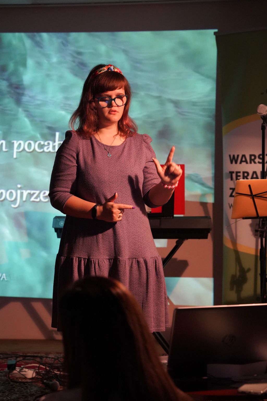 DSC2243 Światowy Dzień Terapii Zajęciowej w dąbrowskiej bibliotece