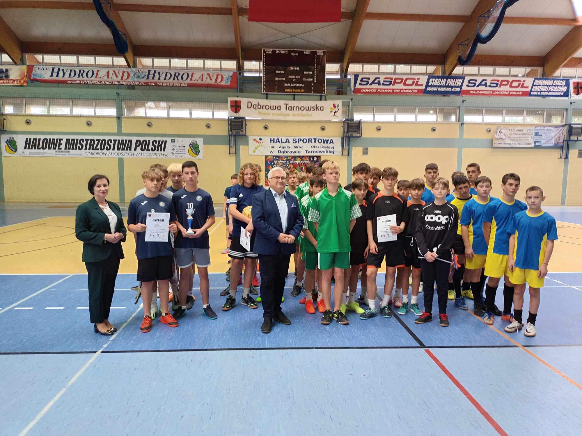 IMG 4948 Gminne Igrzyska w Piłce Nożnej Halowej Chłopców