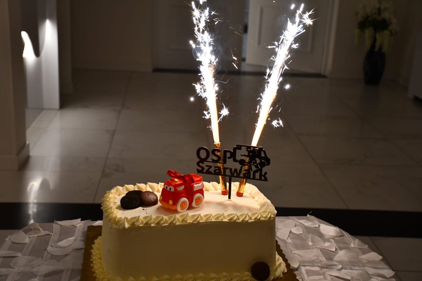 c43fd362 dd79 4d99 a5bc 656ad9d927ee Uroczyste przekazanie i poświęcenie samochodu strażackiego dla OSP Szarwark