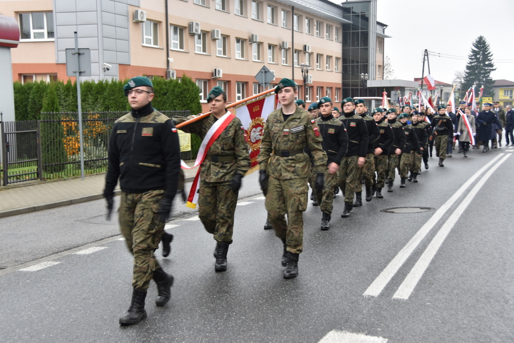 004 DSC 0627 Uroczyste obchody Święta Niepodległości w stolicy powiatu dąbrowskiego