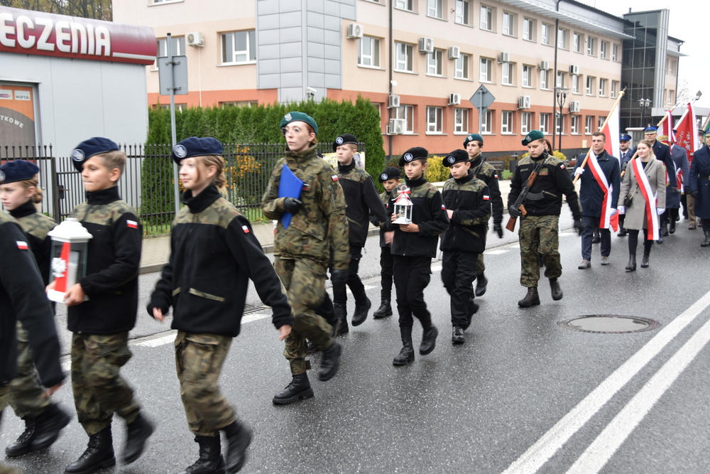 005 DSC 0629 Uroczyste obchody Święta Niepodległości w stolicy powiatu dąbrowskiego