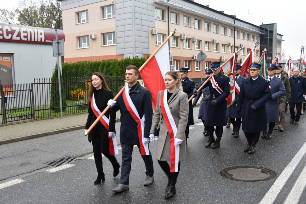 006 DSC 0630 Uroczyste obchody Święta Niepodległości w stolicy powiatu dąbrowskiego