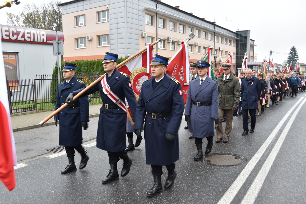 007 DSC 0631 Uroczyste obchody Święta Niepodległości w stolicy powiatu dąbrowskiego