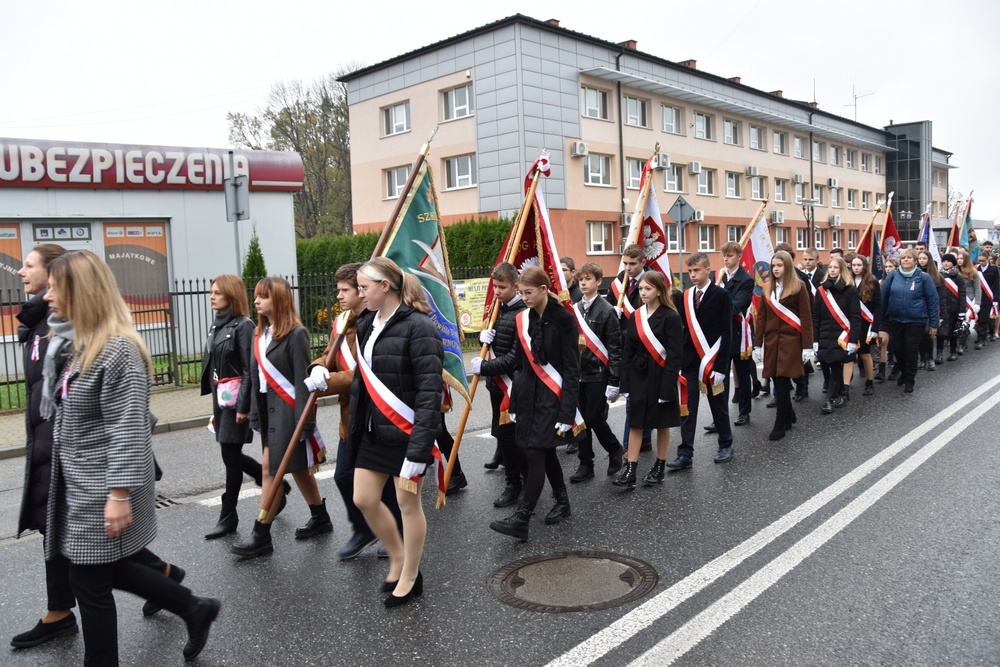 009 DSC 0633 Uroczyste obchody Święta Niepodległości w stolicy powiatu dąbrowskiego