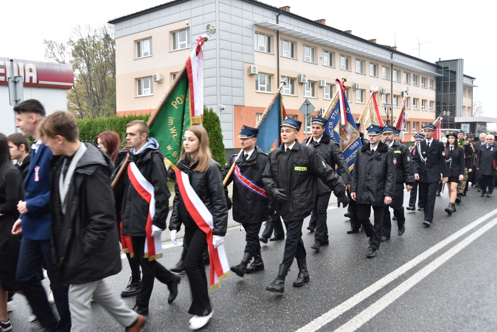 011 DSC 0637 Uroczyste obchody Święta Niepodległości w stolicy powiatu dąbrowskiego