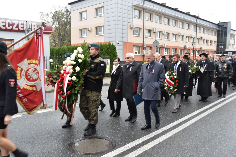 012 DSC 0641 Uroczyste obchody Święta Niepodległości w stolicy powiatu dąbrowskiego