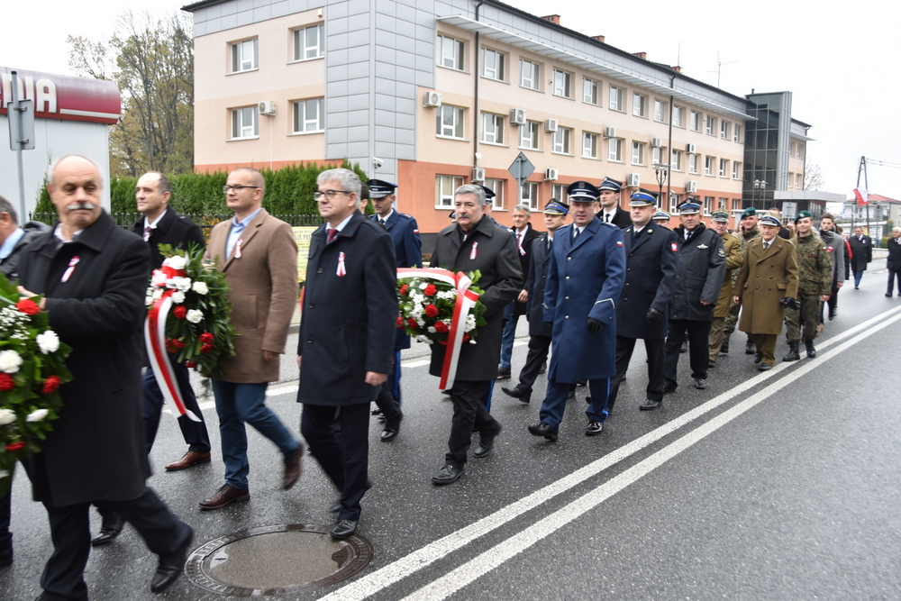 015 DSC 0658 Uroczyste obchody Święta Niepodległości w stolicy powiatu dąbrowskiego