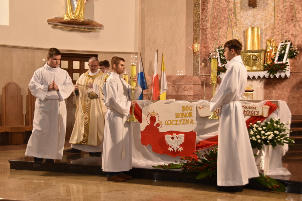 019 DSC 0685 Uroczyste obchody Święta Niepodległości w stolicy powiatu dąbrowskiego