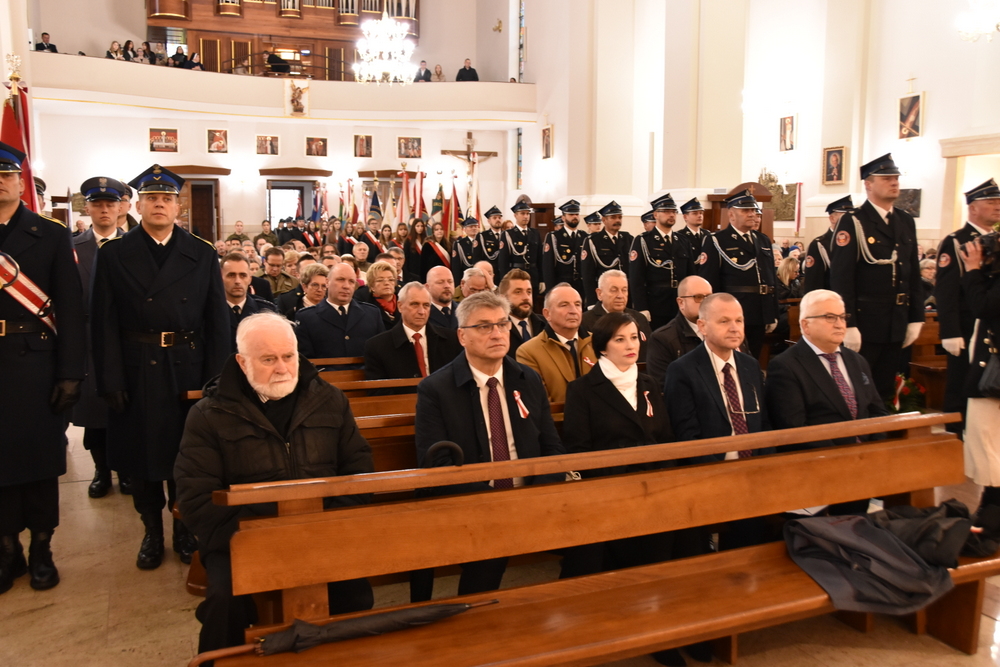 022 DSC 0692 Uroczyste obchody Święta Niepodległości w stolicy powiatu dąbrowskiego