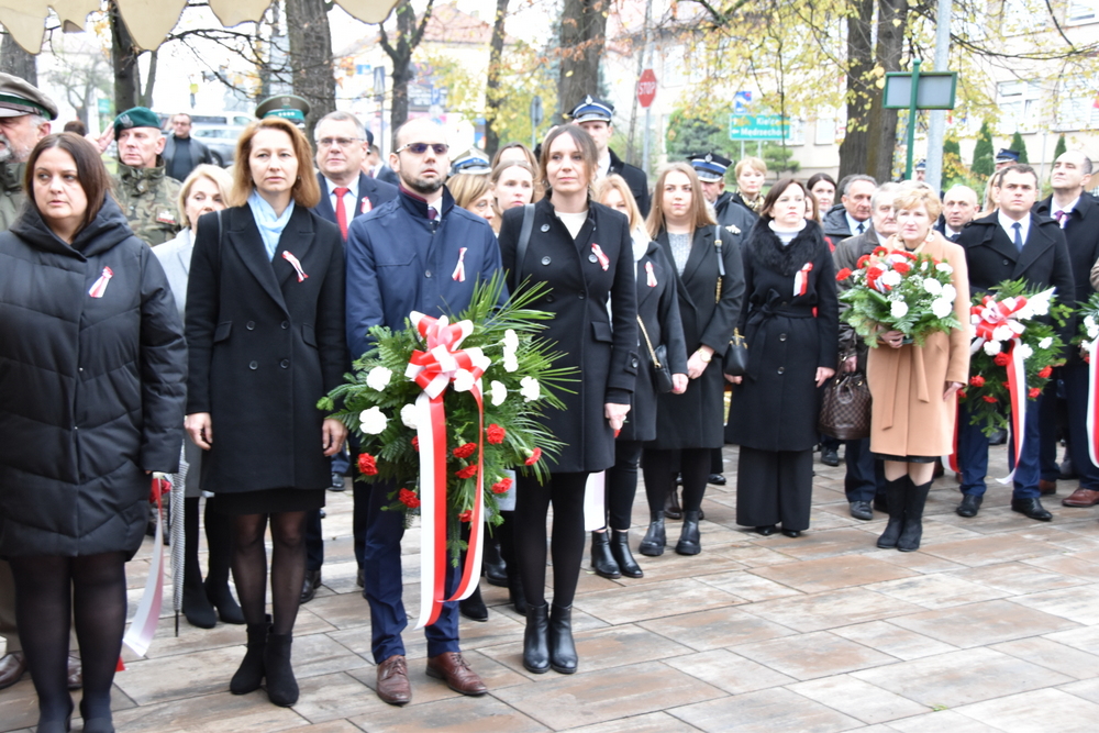 041 DSC 0740 Uroczyste obchody Święta Niepodległości w stolicy powiatu dąbrowskiego
