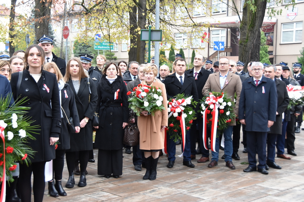 042 DSC 0741 Uroczyste obchody Święta Niepodległości w stolicy powiatu dąbrowskiego