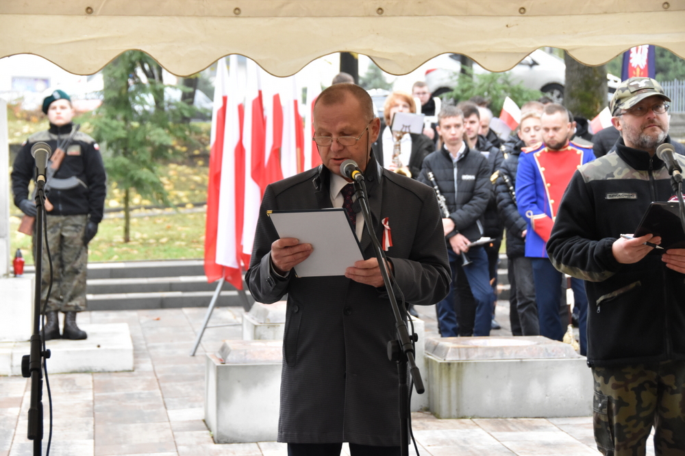 044 DSC 0744 Uroczyste obchody Święta Niepodległości w stolicy powiatu dąbrowskiego